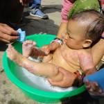 Washing Baby